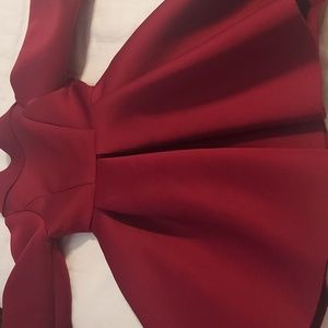 Joyfolie Kedence Burgundy Dress